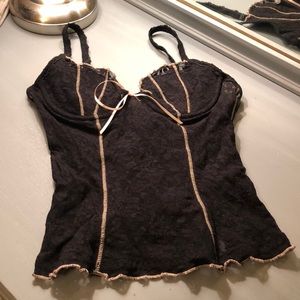 Hanky Panky Lace Bustier.